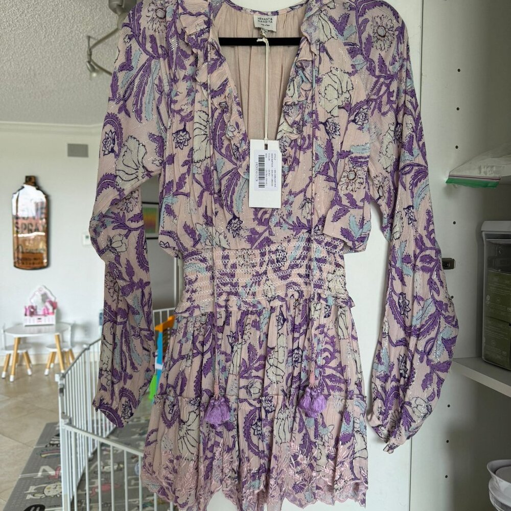 Hemant and Nandita Mini Dress NWT